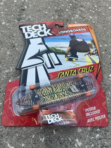 Tech deck santa - cruz, longboard