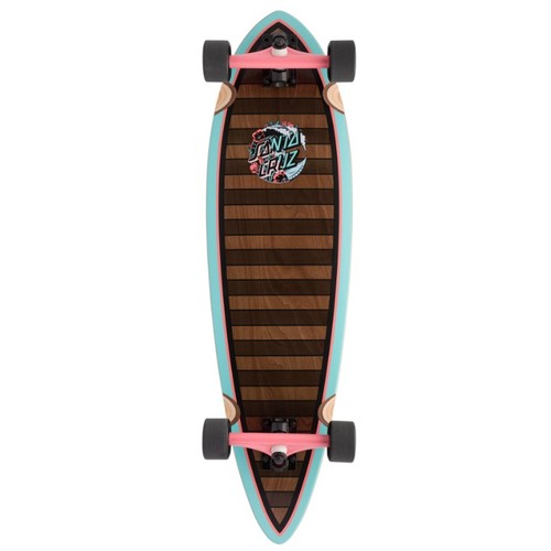 Santa cruz longboard wave - santa, dot
