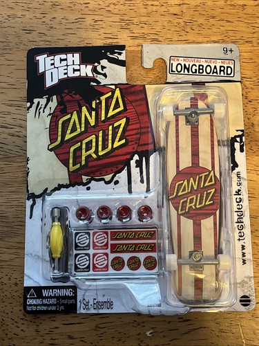 Tech deck santa - cruz, longboard