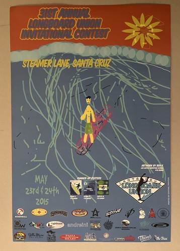 Poster annuale longboard - poster,