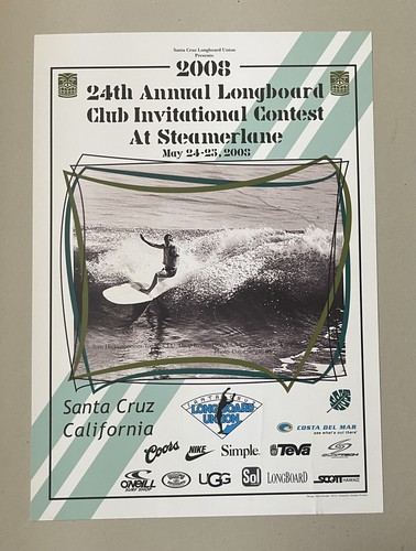 Poster invito longboard - poster, 24°